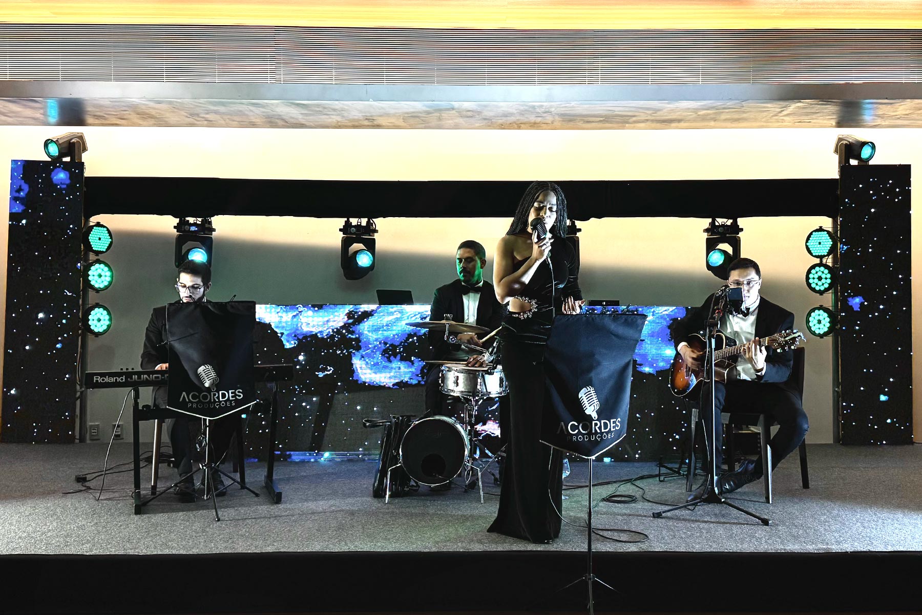 Show com confetes